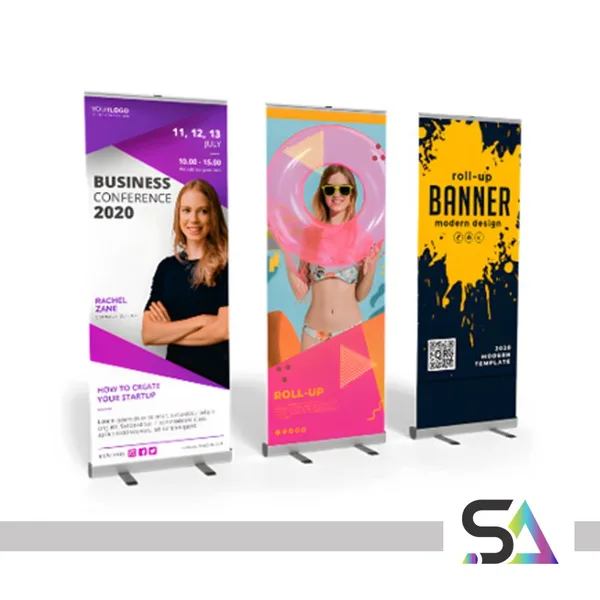 Banners impressos pela SELOART